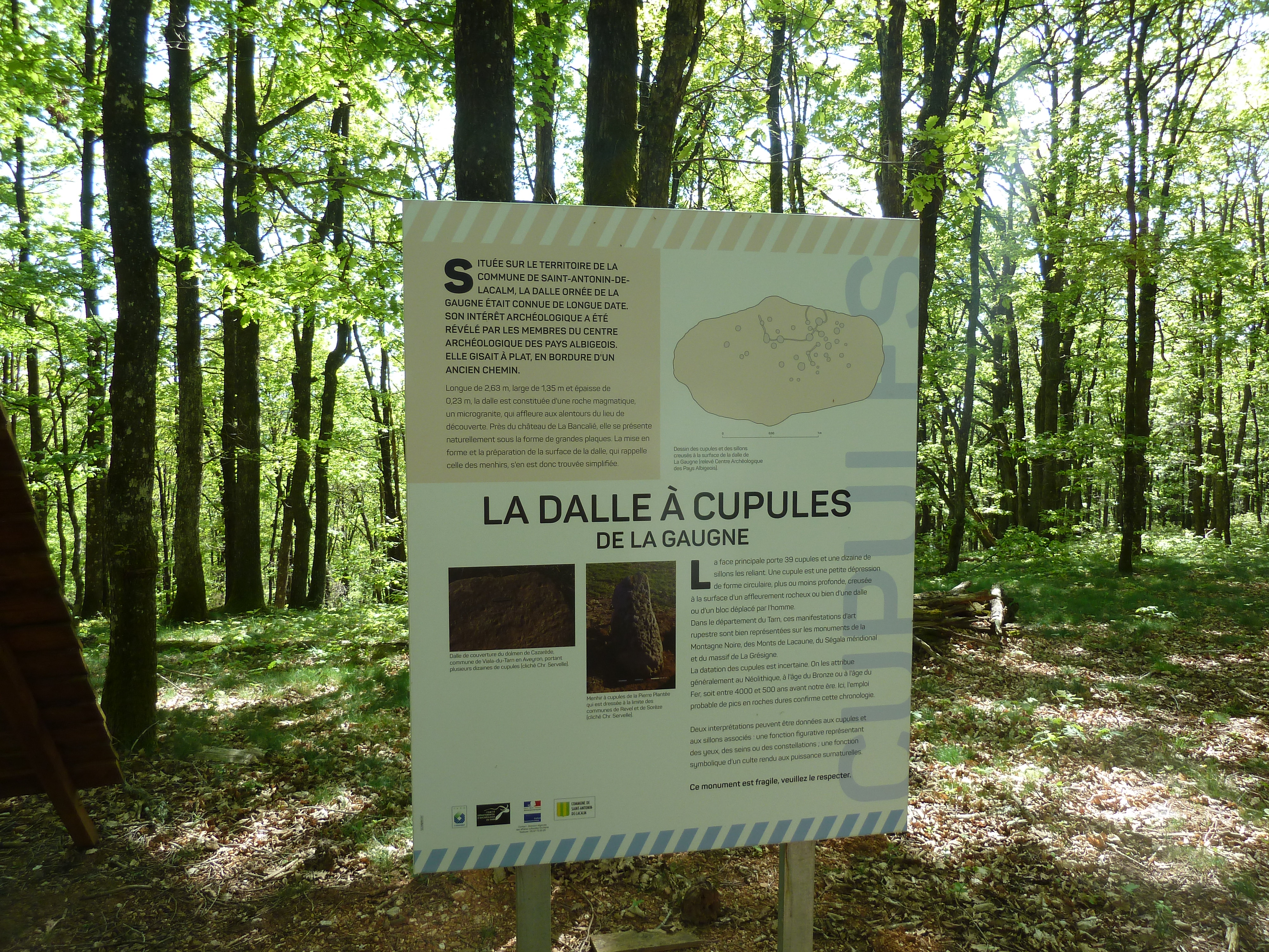 La Gaugne a son panneau