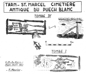 Lire la suite à propos de l’article A propos d&rsquo;une nécropole à Saint-Marcel-Campes
