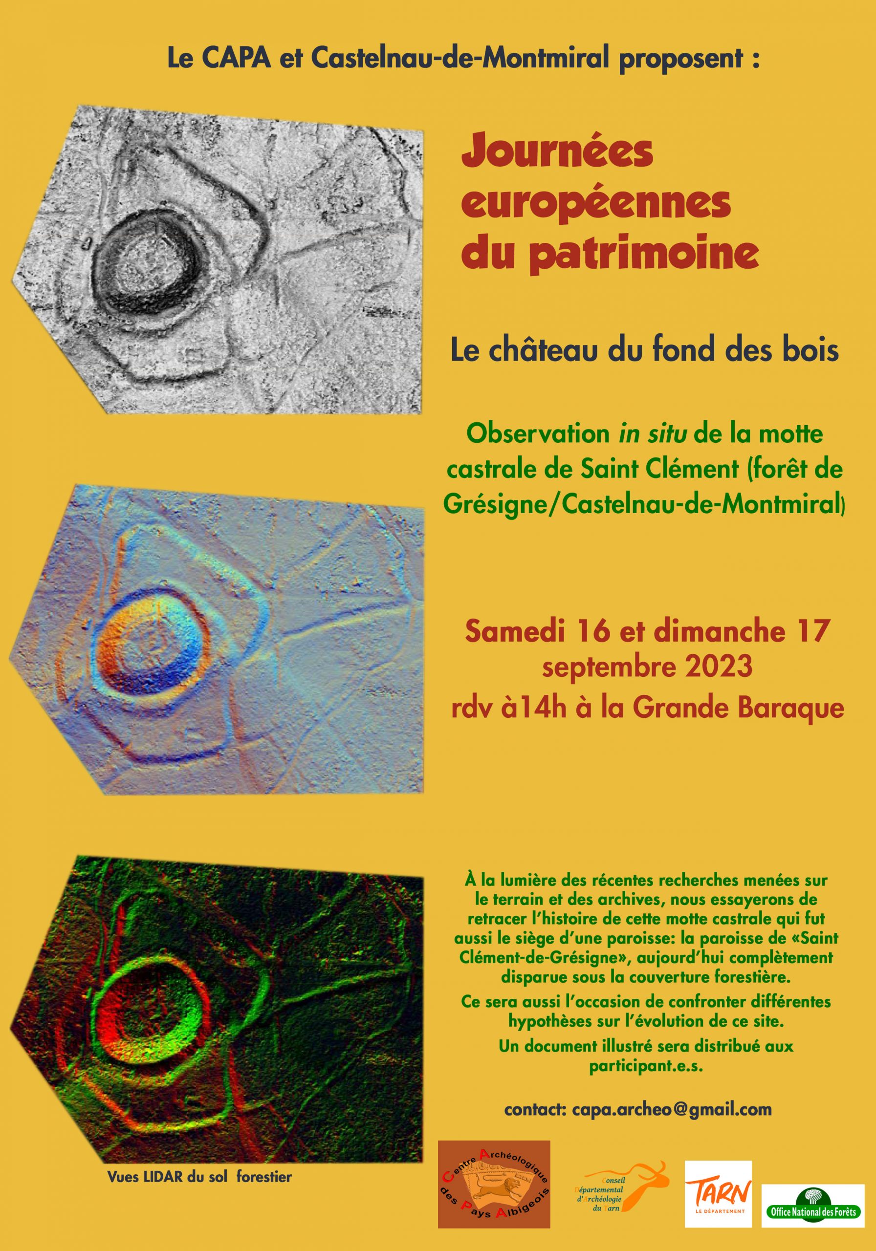 Les Journées européennes du patrimoine (16-17 septembre 2023)