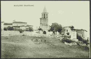 Le village de Mailhoc et l’église Saint-Jean Le Froid