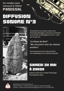 Lire la suite à propos de l’article Les statues menhir et la statue de Rech (30 Mai 2026)