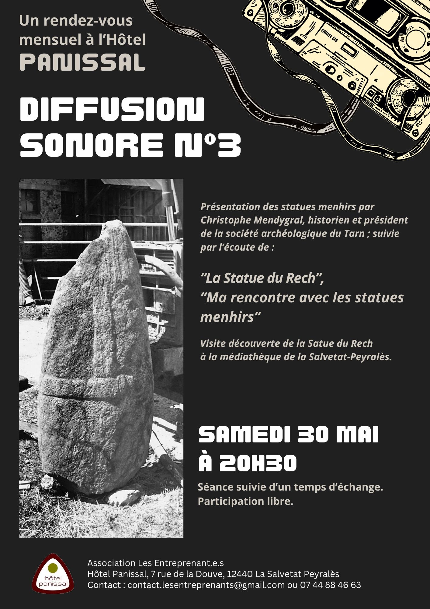 You are currently viewing Les statues menhir et la statue de Rech (30 Mai 2026)